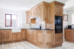 Solid American White Oak Kitchen